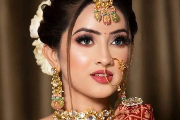 Bridal makeup