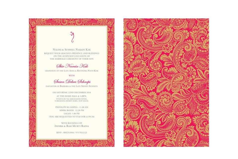 Ynot Design, Delhi - Invitations - Green Park - Hauz Khas 