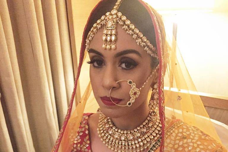 Bridal makeup