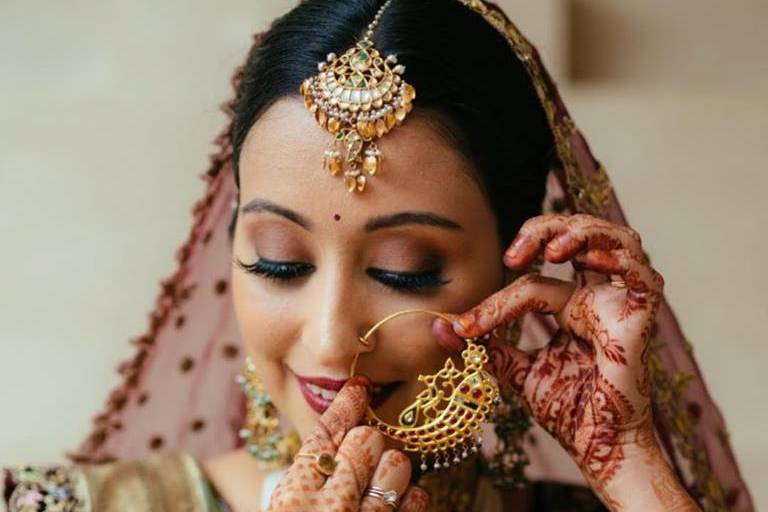 Bridal makeup