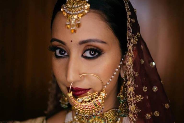 Bridal makeup