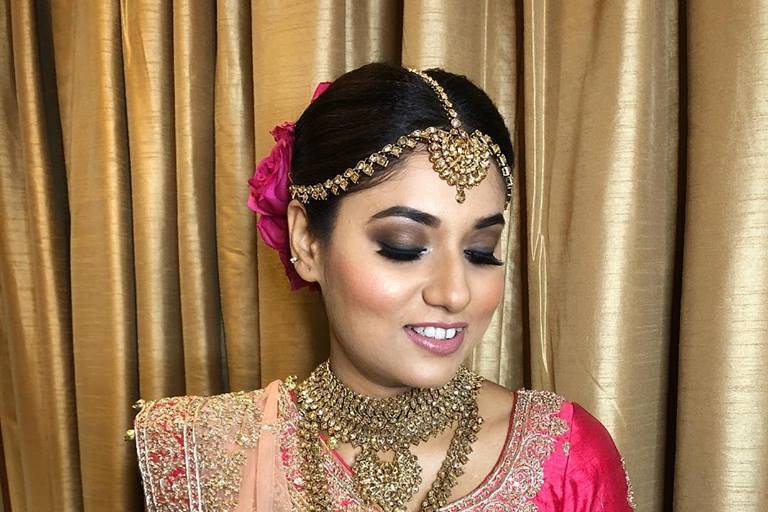 Bridal makeup