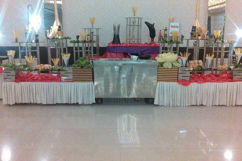 Catering setup