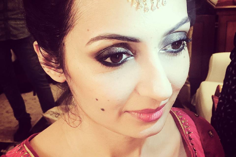 Bridal makeup