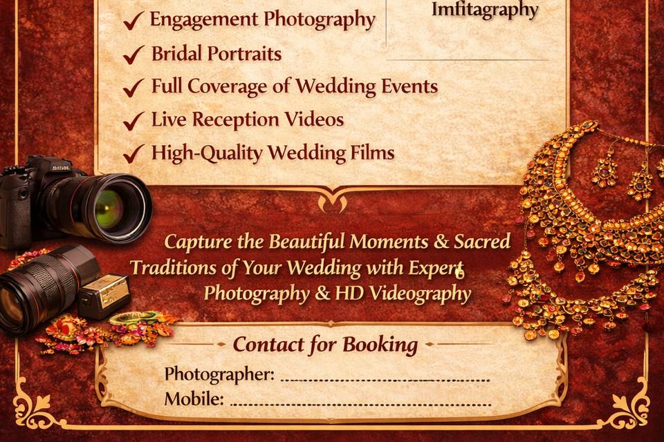 Photography & Vediography