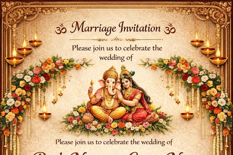 Wedding Invitation cared