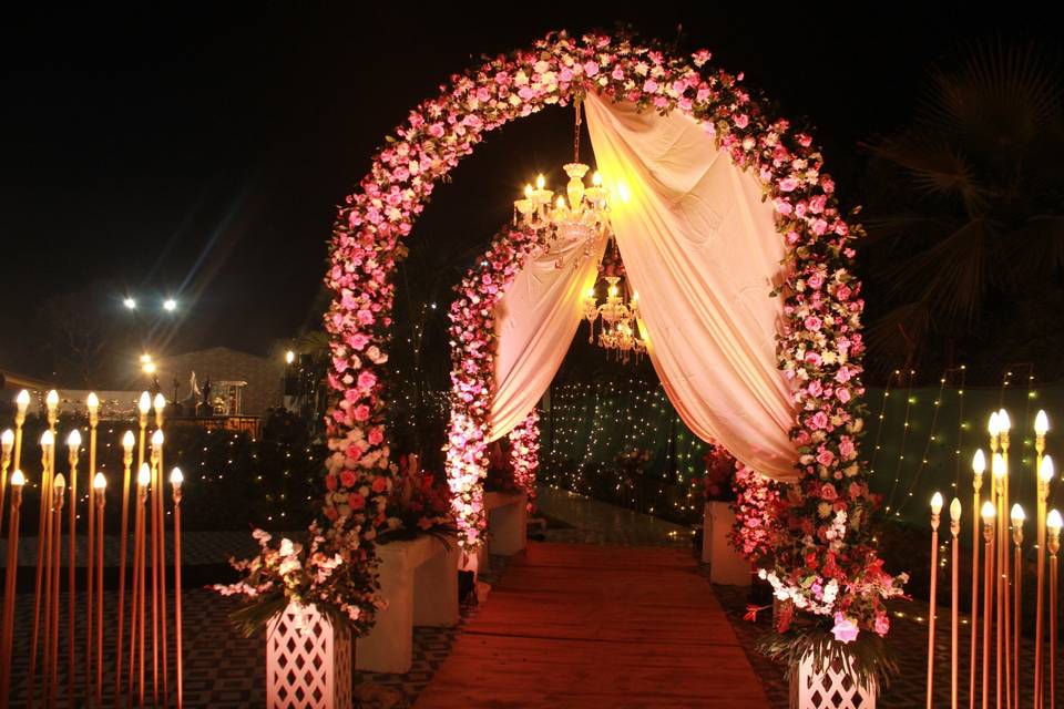 Entrance decor