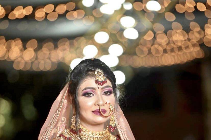 Bridal makeup