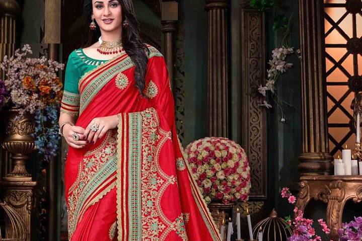 Traditional Designer Saree