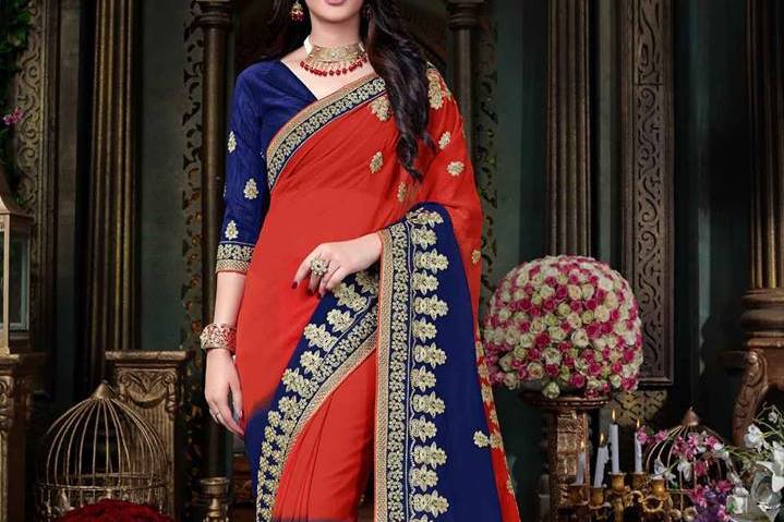 Traditional Designer Saree