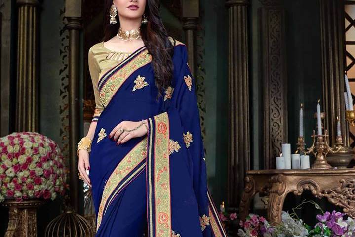 Traditional Designer Saree