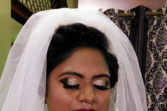 Bridal makeup