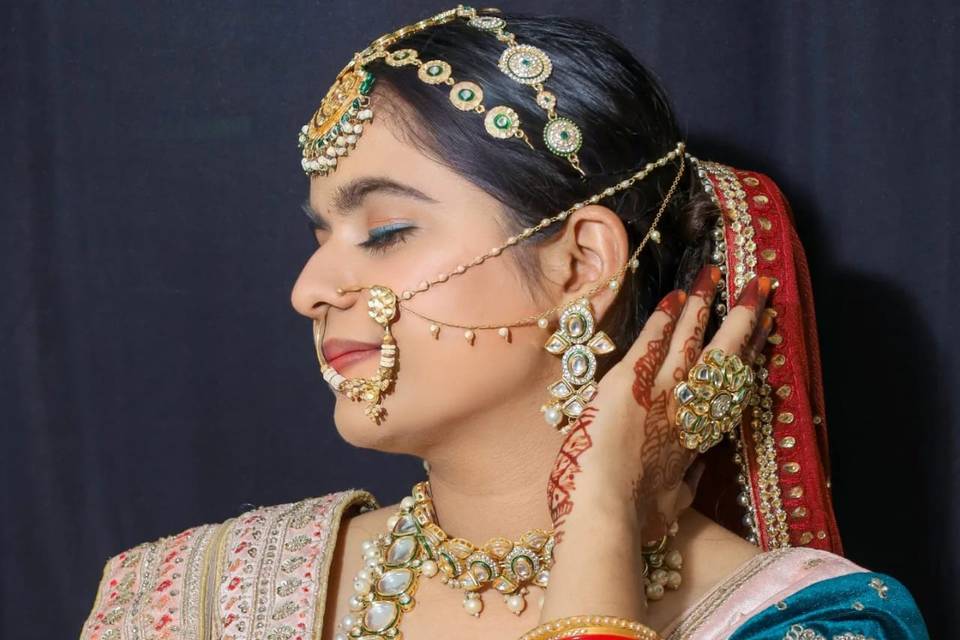 Bridal makeup