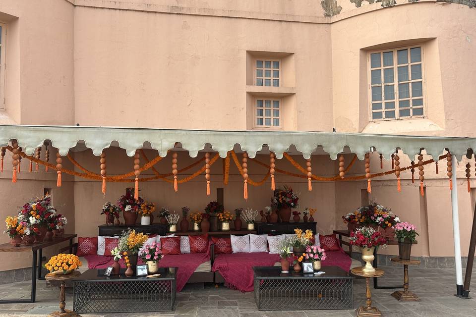 Haldi decor