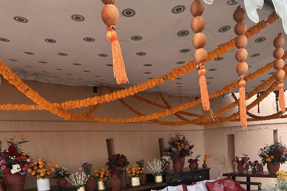Haldi decor