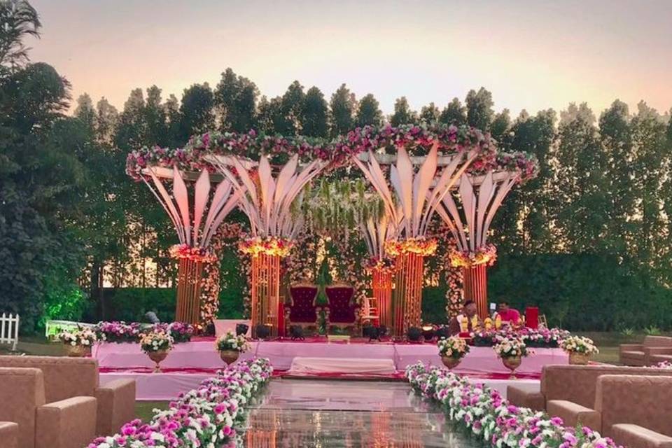 Phera Mandap setup