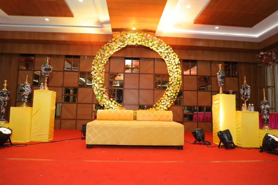 Haldi Back drop