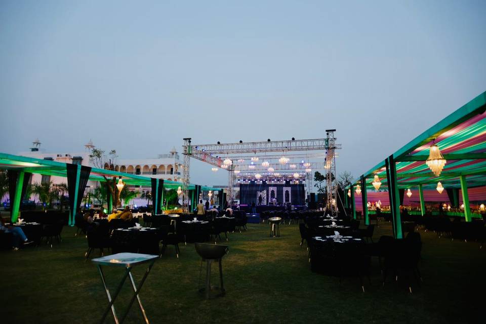 Wedding lawn