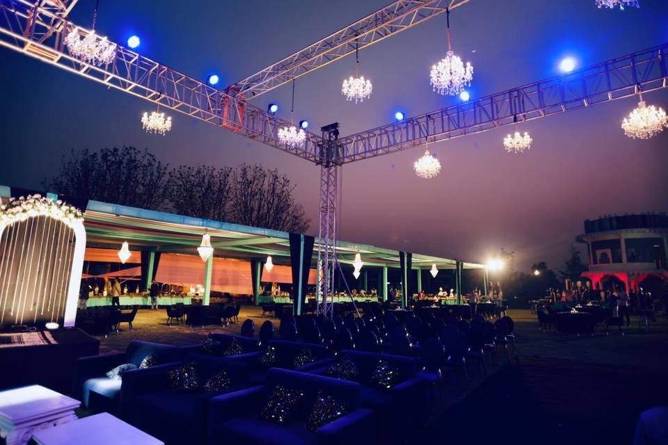 Wedding lawn