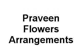 Praveen flowers arrangements logo