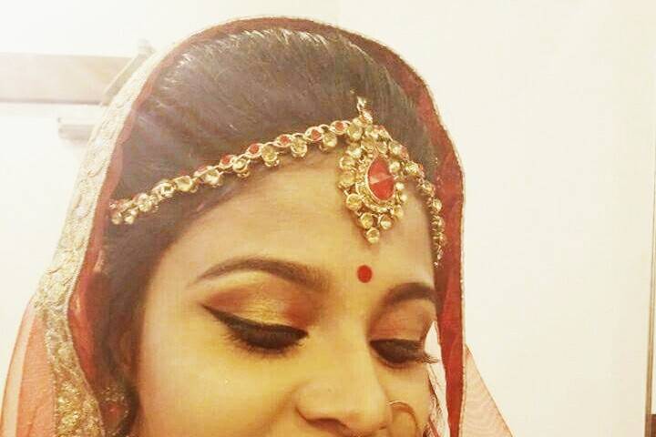 Bridal makeup