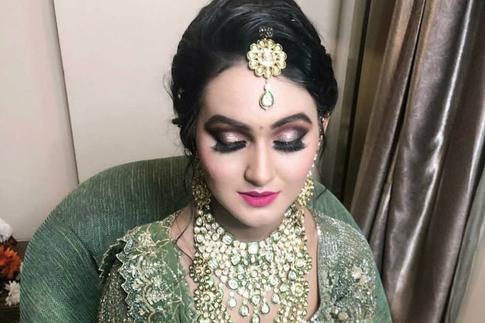 Bridal makeup