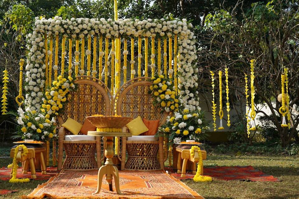 Haldi decor