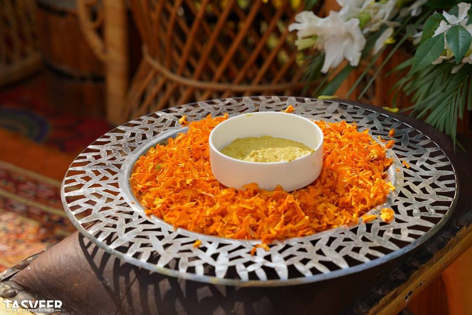 Haldi decor