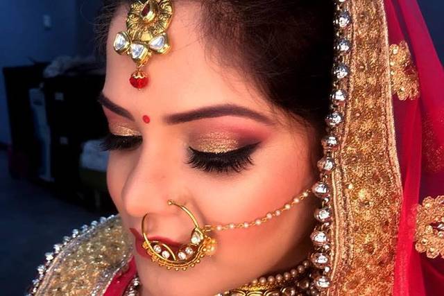 Bridal makeup