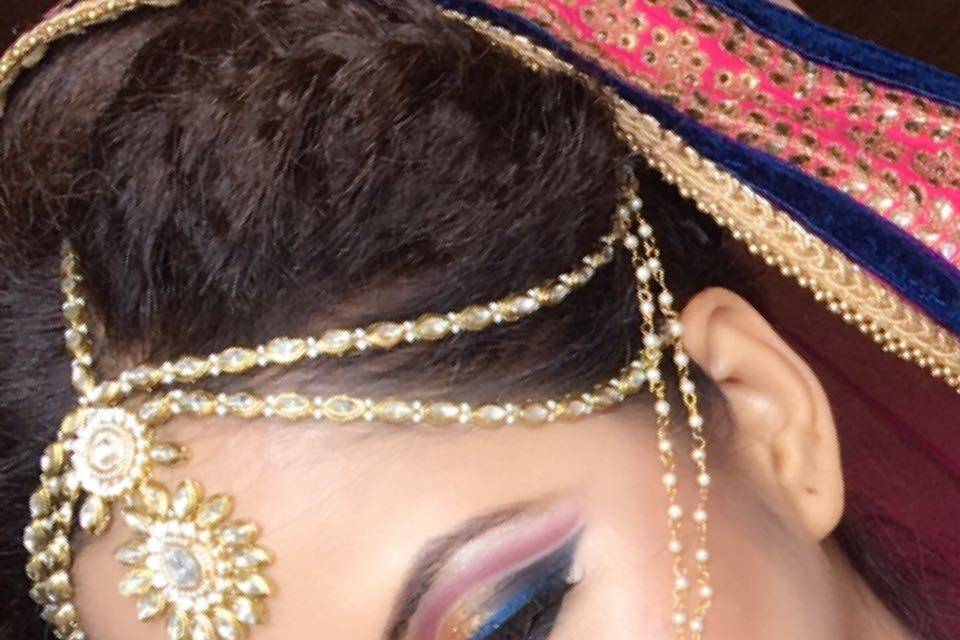 Bridal makeup