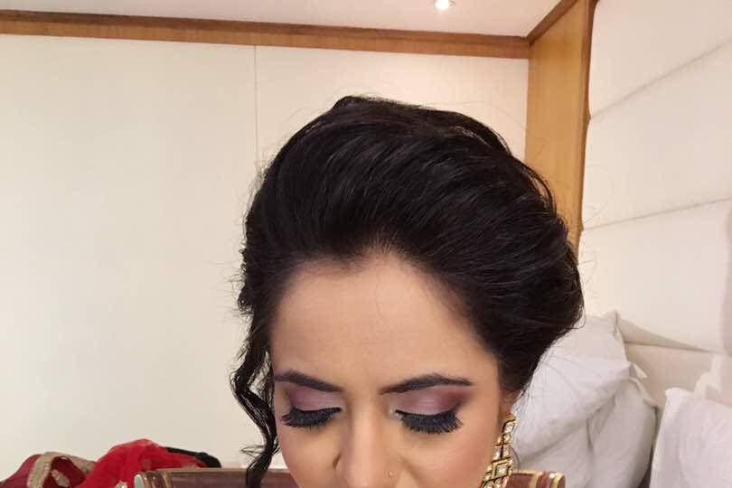 Bridal makeup