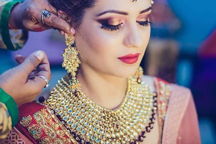 Bridal makeup