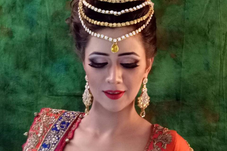 Bridal makeup