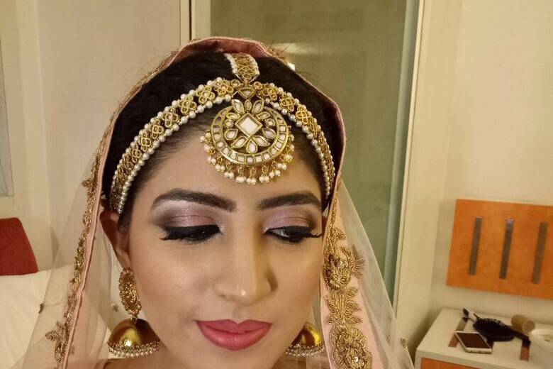 Bridal makeup