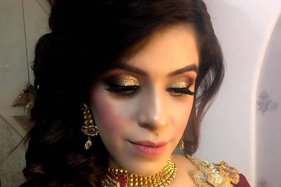 Bridal makeup