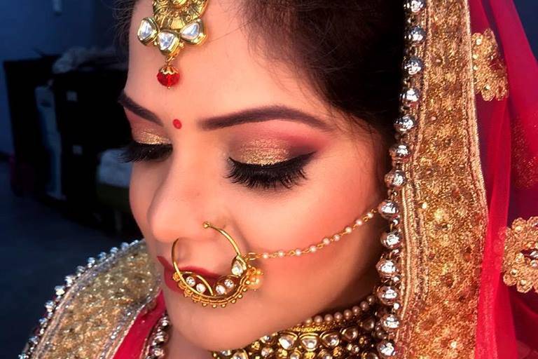 Bridal makeup