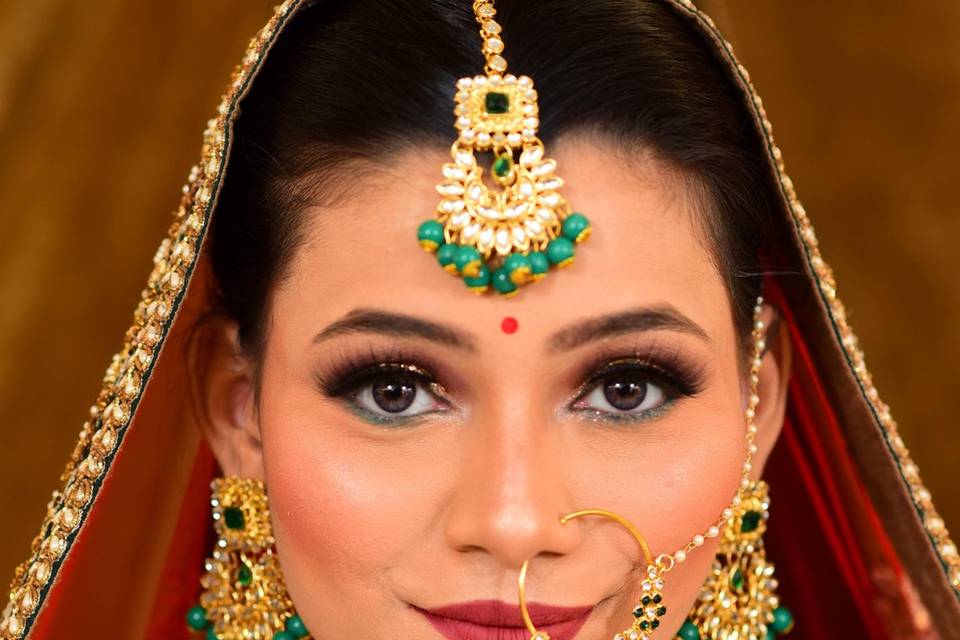 Bridal makeup