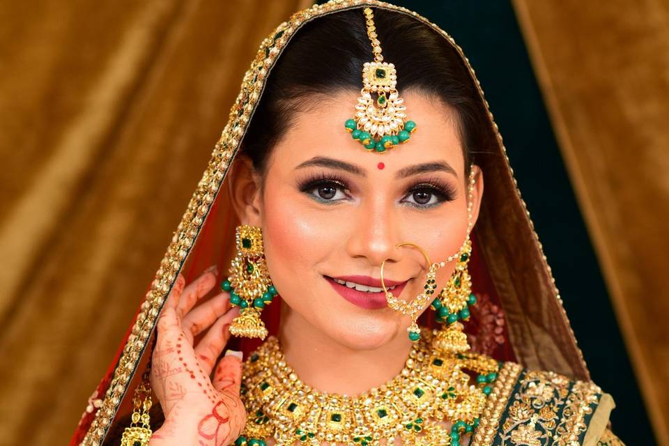 Bridal makeup