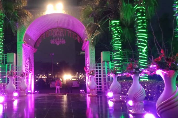 Banquet Halls - SS Grand Party Lawn and Banquet - event space  (9)