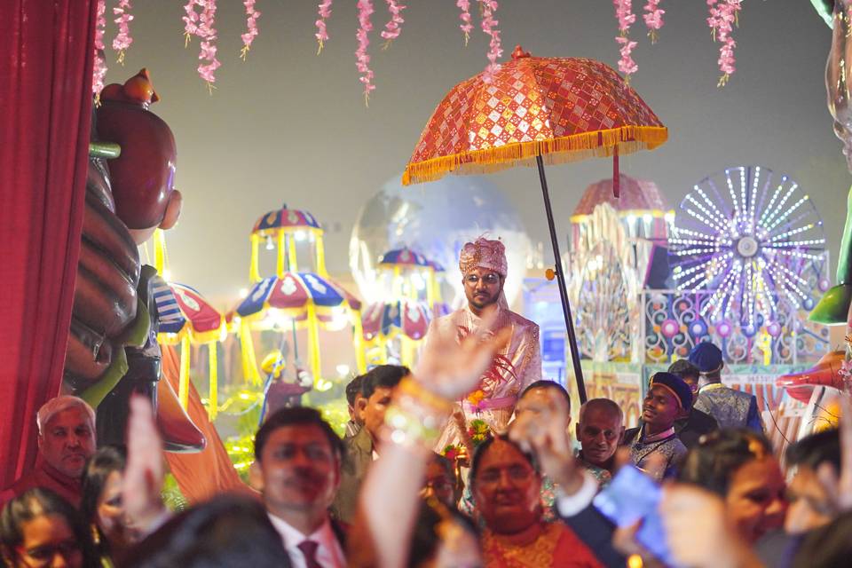 Wedding Groom Entry