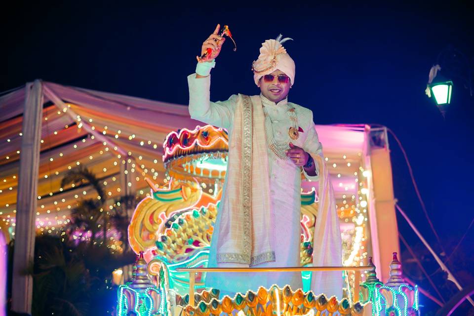 Wedding Groom Entry