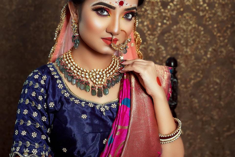 Bridal makeup