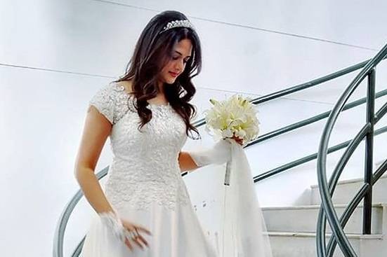 Kerala Christian Bride | Super Gorgeous Wedding Gown