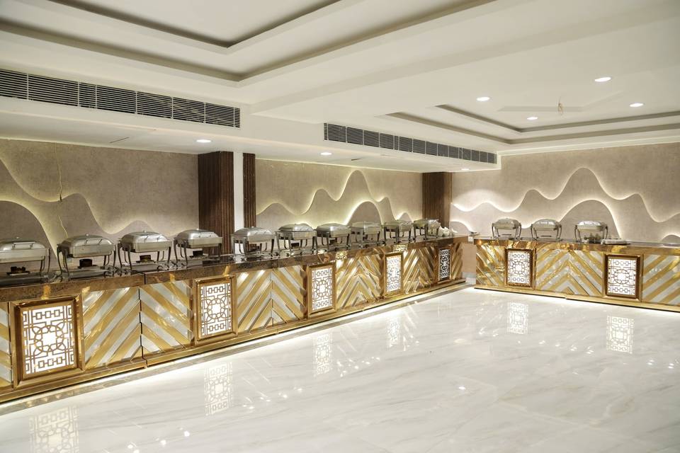 Catering setup