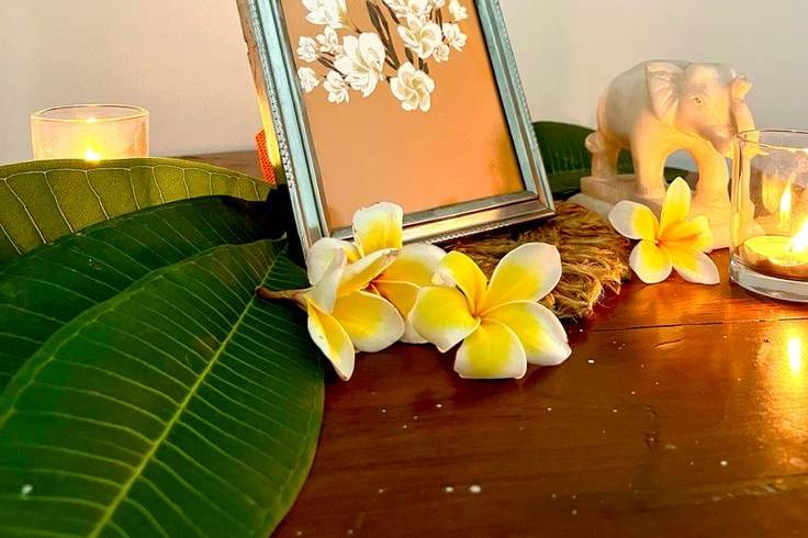 Temple Center Tablescape