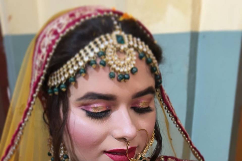 Bridal makeup