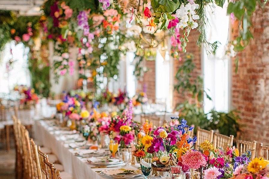 Pastel table setting
