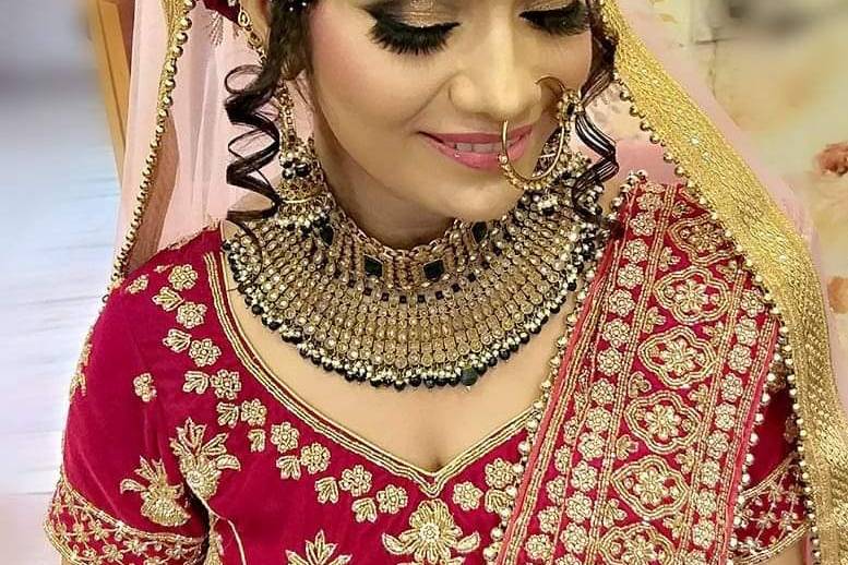 Bridal makeup