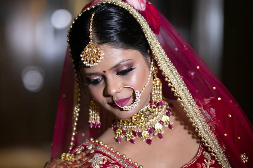 Bridal makeup