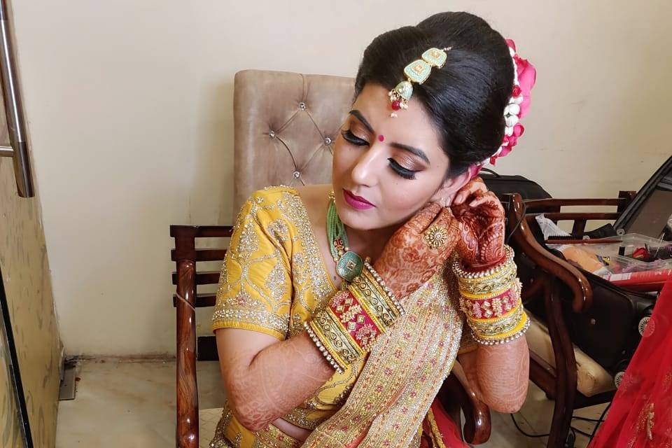 Bridal makeup